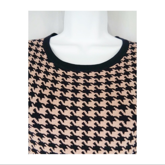 Ann Taylor Houndstooth Dress Sz M - Picture 6 of 8